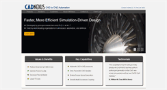 Desktop Screenshot of cadnexus.com